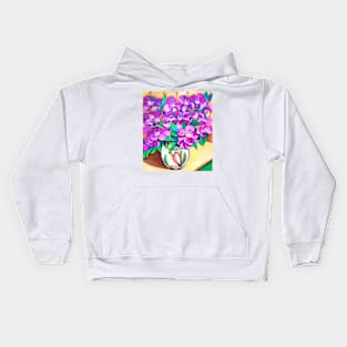 Tibouchina Still Life Kids Hoodie